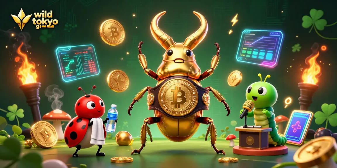 Scopri i giochi wild tokyo con un'illustrazione 3D coinvolgente di un casinò animato.