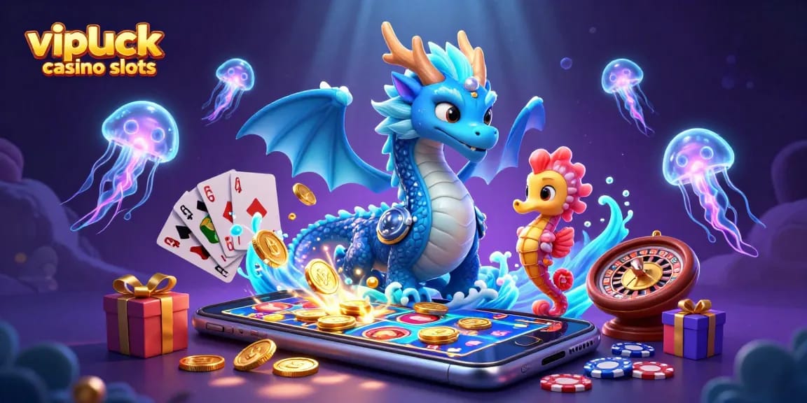 Scopri le slot di VIPLuck casino con simboli luminosi e giochi emozionanti.